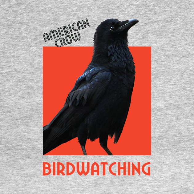 Birdwatching. American Crow by hardcore repertoire